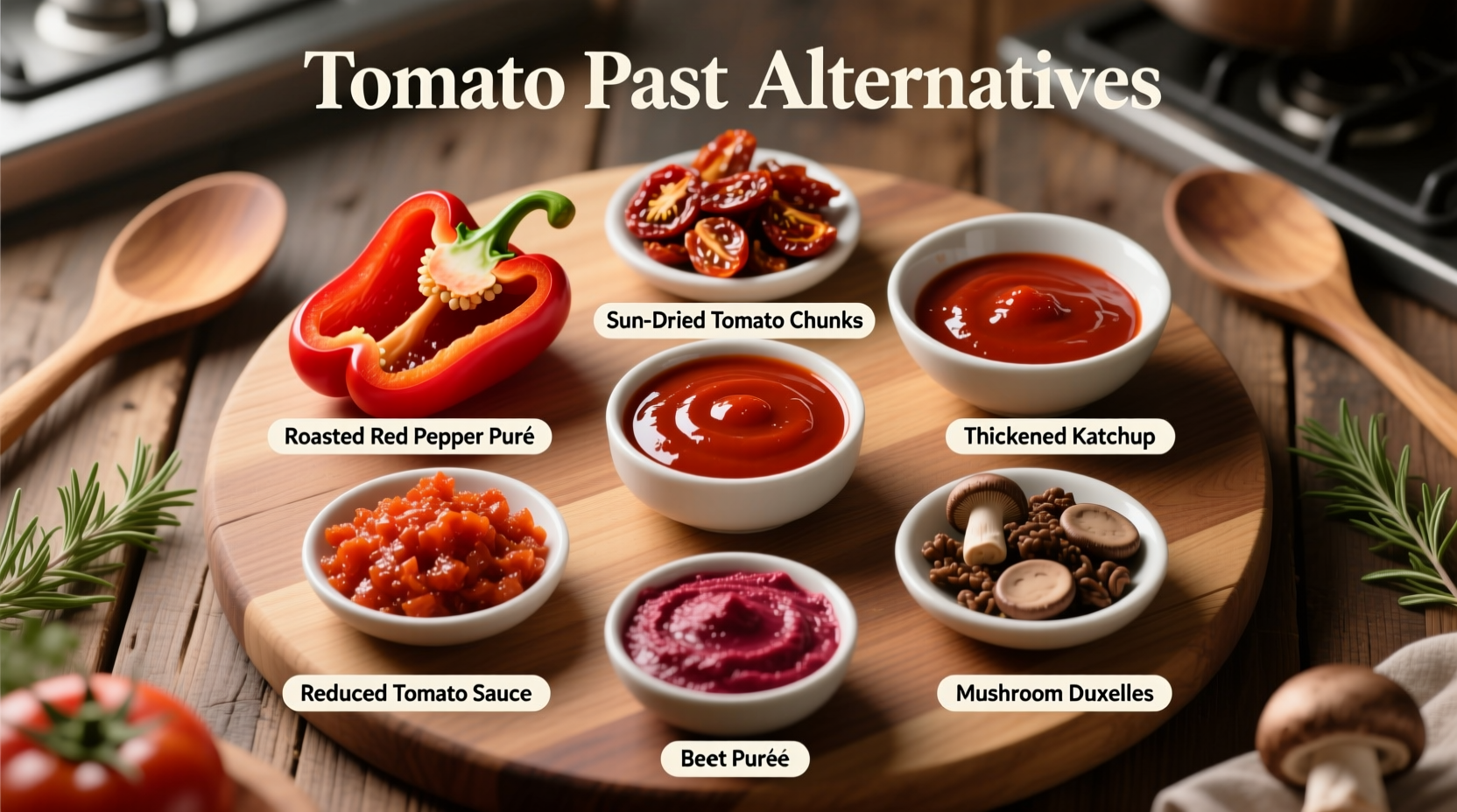 Tomato paste alternatives in cooking