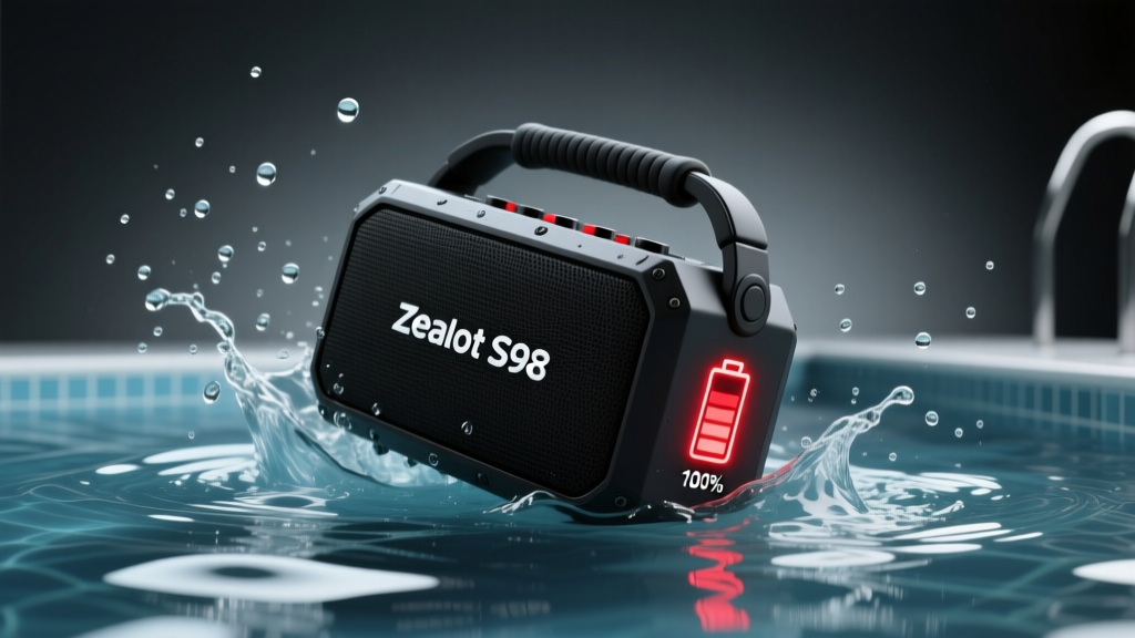 Zealot S98 Speaker Power Battery Waterproof Reality: We Tested It For 21 Days — Here’s What Actually Happens When You Drop It in a Pool, Crank Bass at 100%, and Forget to Charge for 72 Hours