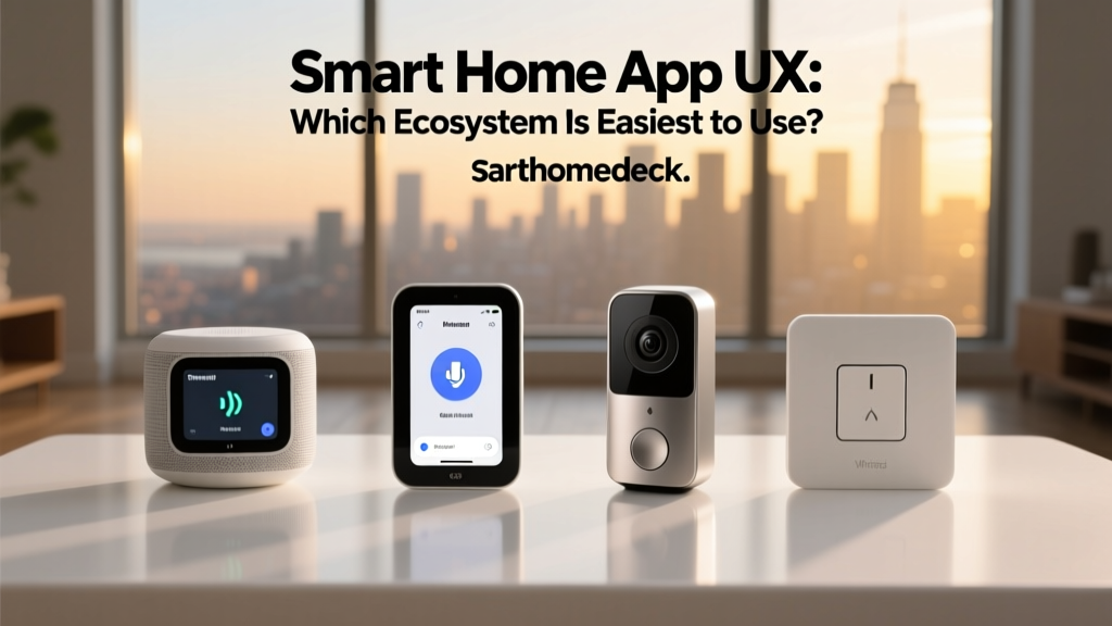 Smart Home App UX: Which Ecosystem Is Easiest to Use?