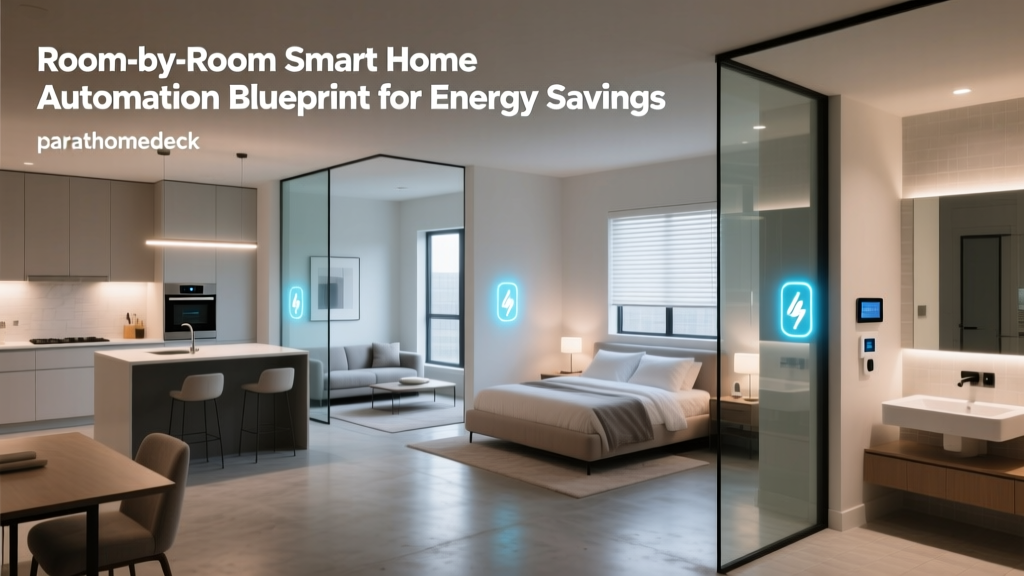 Room-by-Room Smart Home Automation Blueprint for Energy Savings