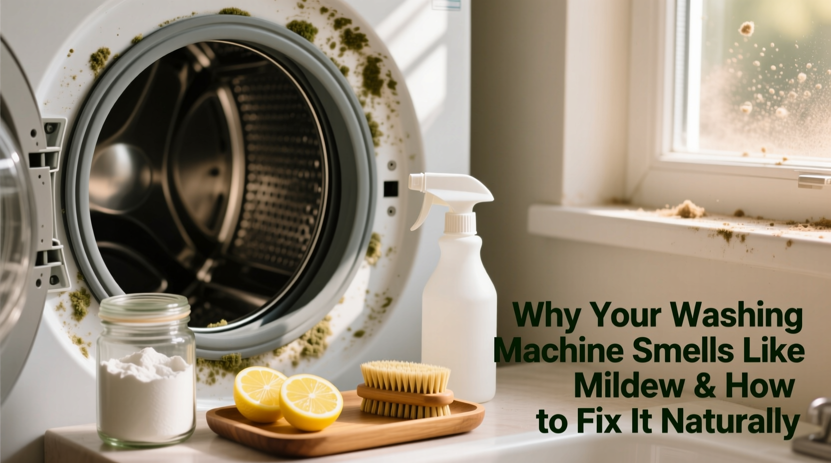 How To Clean Washing Machine That Smells Like Mildew