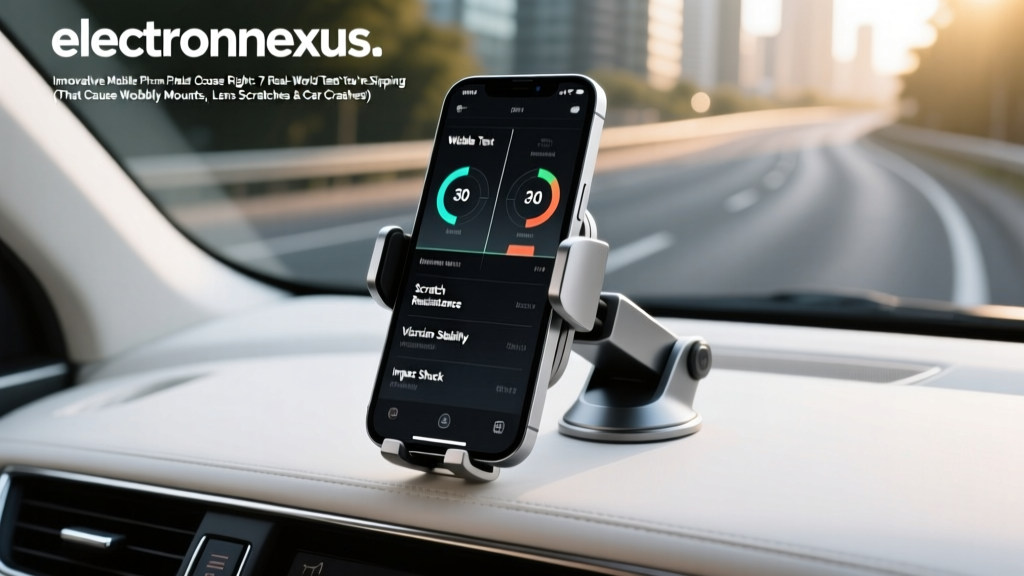 Innovative Mobile Phone Holder Choose Right: 7 Real-World Tests You’re Skipping (That Cause Wobbly Mounts, Lens Scratches & Car Crashes)