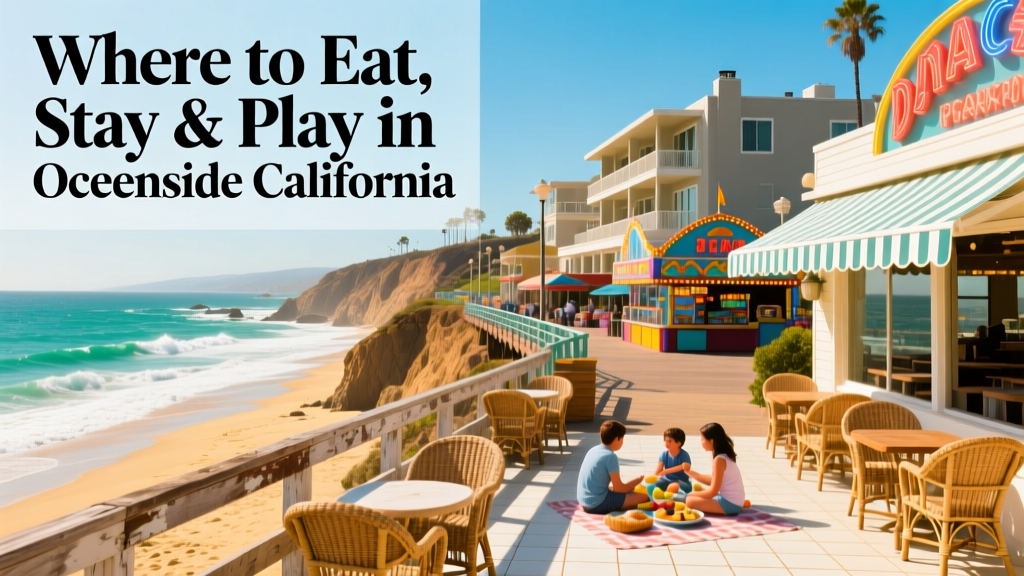 Where To Eat, Stay, and Play in Oceanside, California: A Practical Hospitality Guide