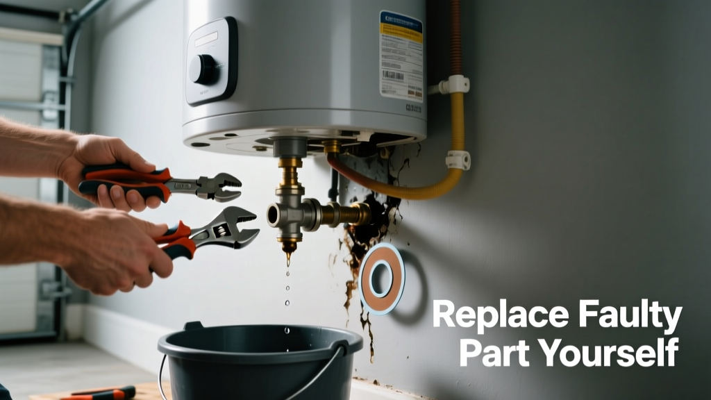 Water Heater Leaking: Replace Faulty Part Yourself