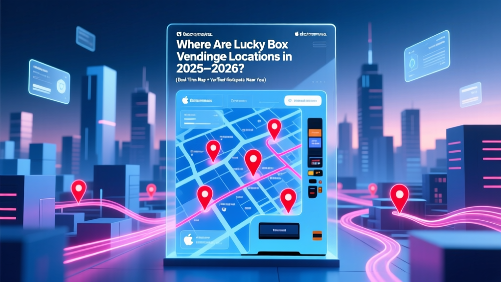Where Are Lucky Box Vending Machine Locations in 2025–2026? (Real-Time Map + Verified Hotspots Near You)