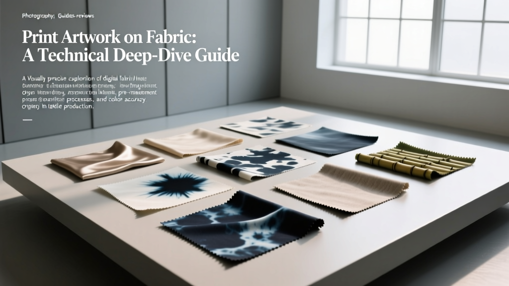 Print Artwork on Fabric: A Technical Deep-Dive Guide