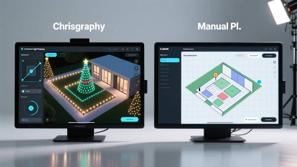 Christmas Light Mapping Software Vs Manual Planning Apps Which Simplifies Complex Outdoor Layouts