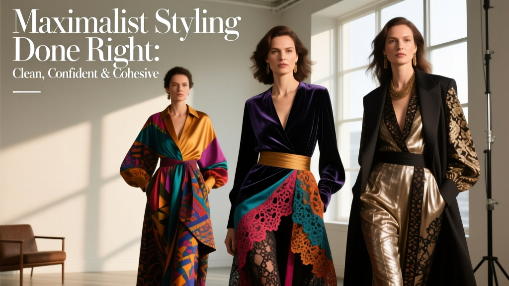 Maximalist Styling Done Right: Clean, Confident & Cohesive