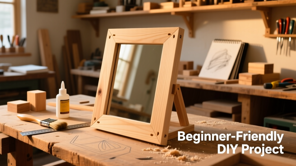 DIY Wooden Mirror Frame for Beginners
