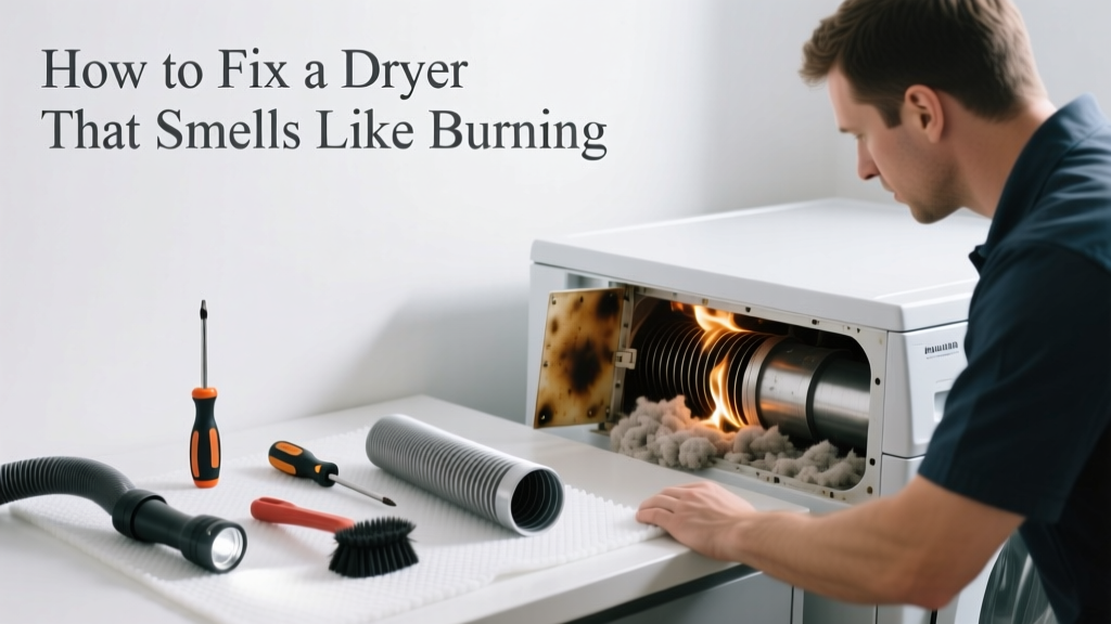 How to Fix a Dryer That Smells Like Burning