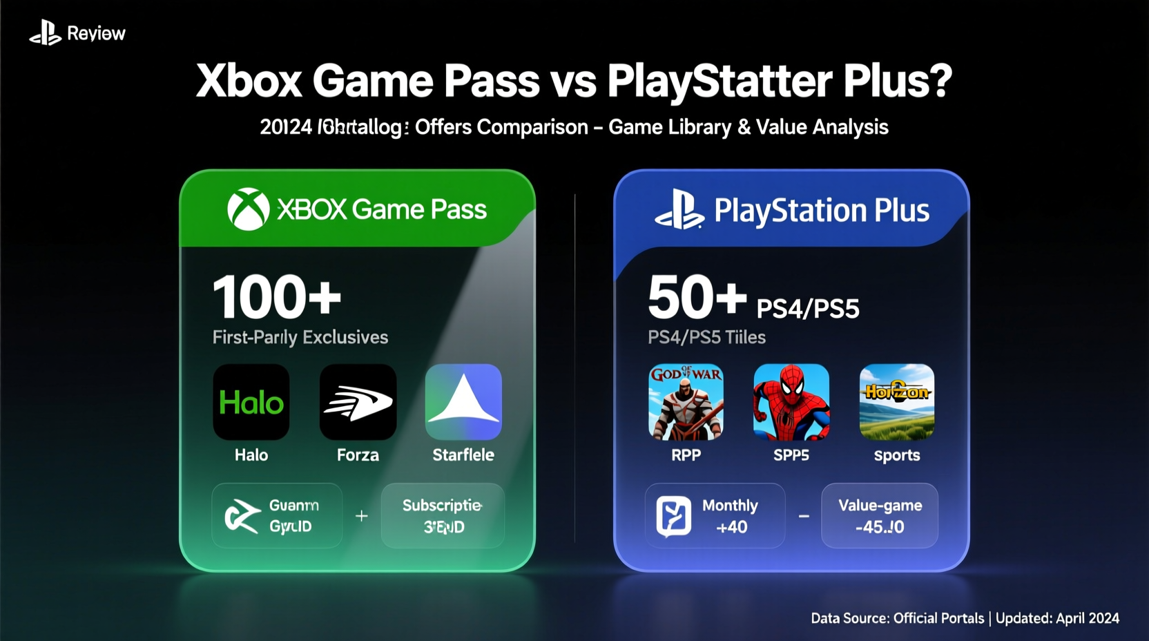 xbox game pass vs playstation plus which catalog offers better value