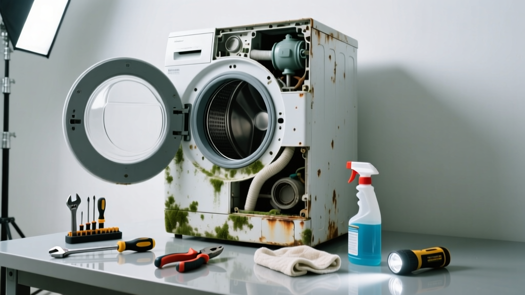 Fix a Moldy-Smelling Washer That’s Not Working Right