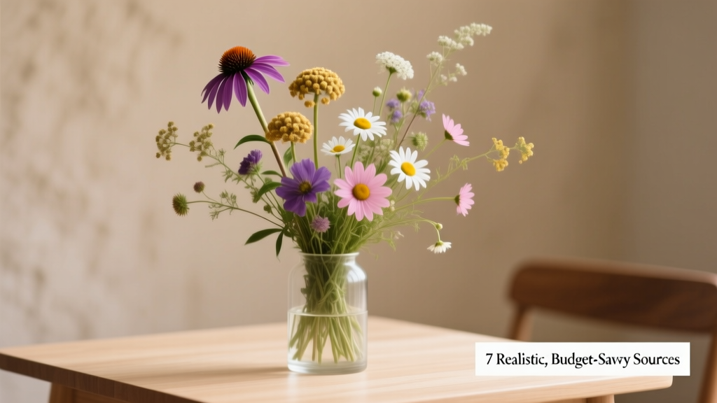 Wildflowers for Wedding: 7 Budget-Savvy Sources (2026)