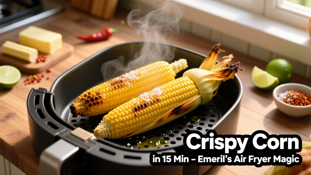 How to Cook Corn in an Emeril Air Fryer (Crispy & Safe)