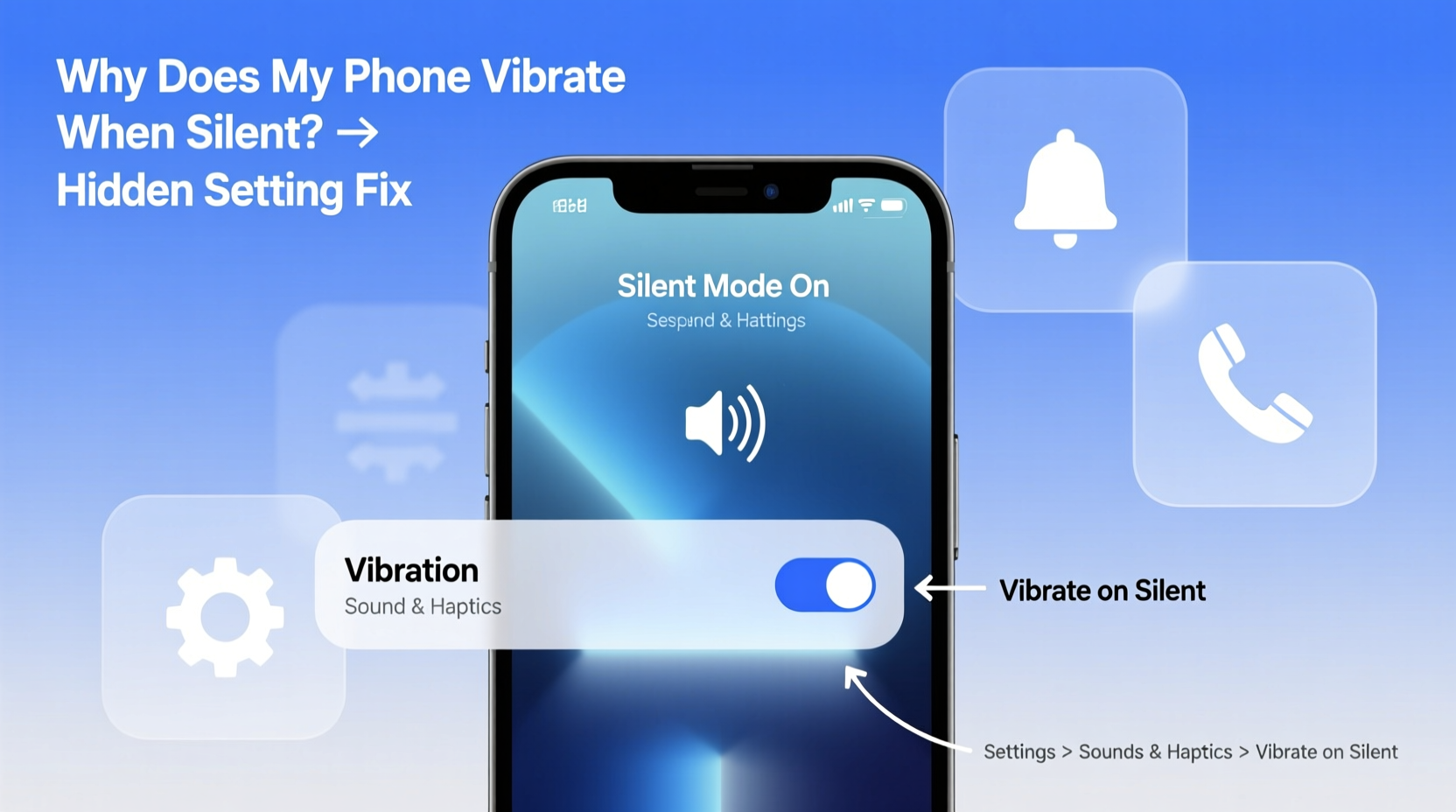 why does my phone vibrate when silent mode is on hidden settings fix
