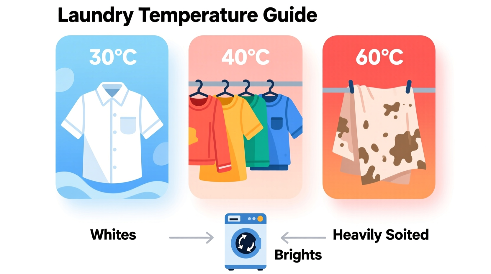 laundry temperature whites brights reason