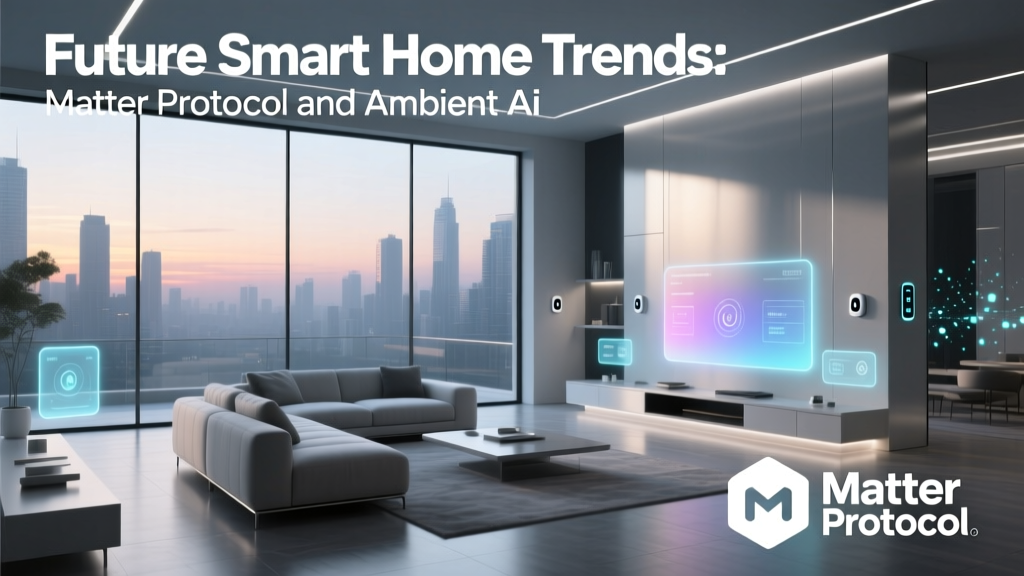 Future Smart Home Trends: Matter Protocol and Ambient AI