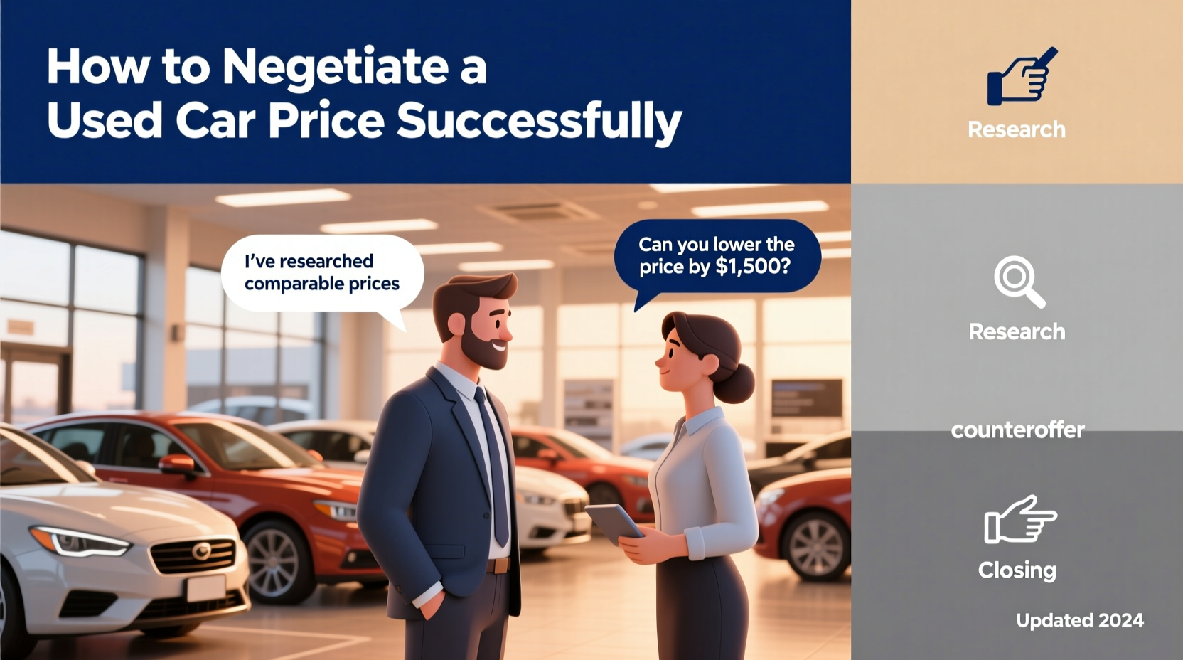 how to negotiate a used car