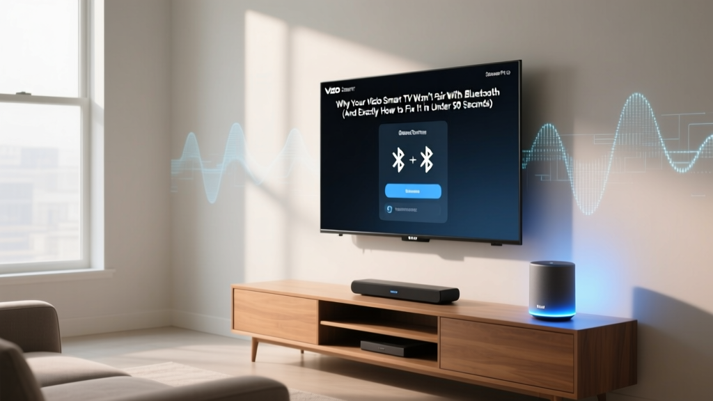 Vizio Bluetooth Speakers Not Connecting? Fix It (2026)