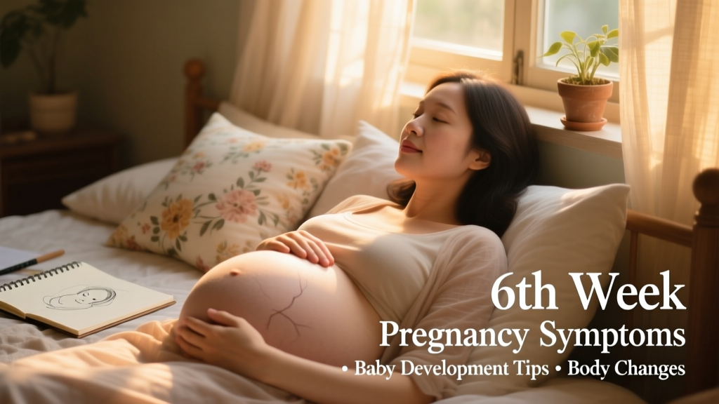 What to Expect at 6 Weeks Pregnant: Symptoms, Baby Development, Body Changes & Evidence-Based Tips