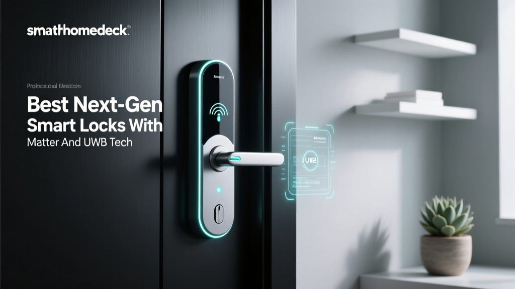 Best Next-Gen Smart Locks With Matter And UWB Tech