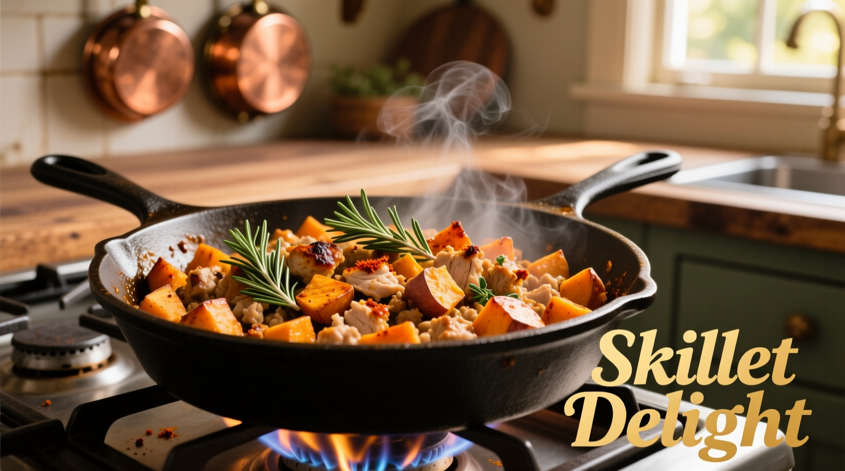 Ground Turkey Sweet Potato Skillet: 30-Min Healthy Recipe
