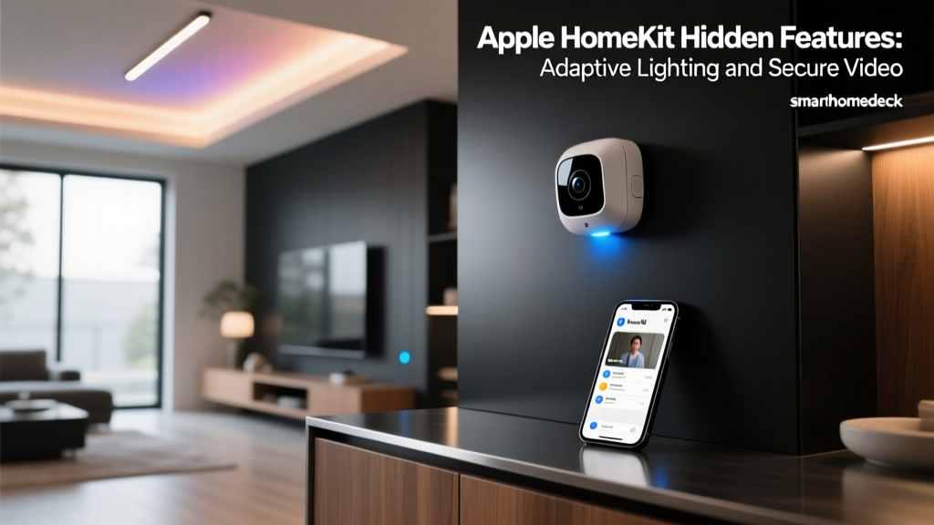 Apple HomeKit Hidden Features: Adaptive Lighting and Secure Video