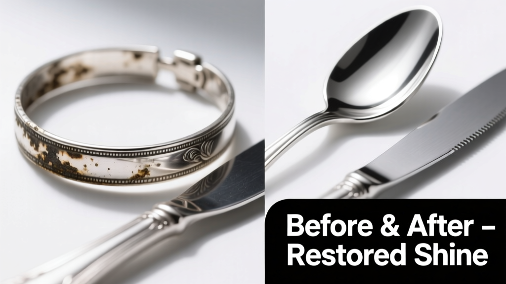 How to Remove Silver Tarnish from Jewelry and Flatware