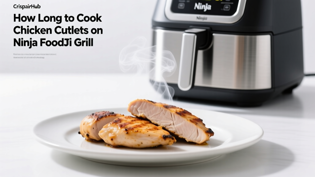How Long to Cook Chicken Cutlets on Ninja Foodi Grill