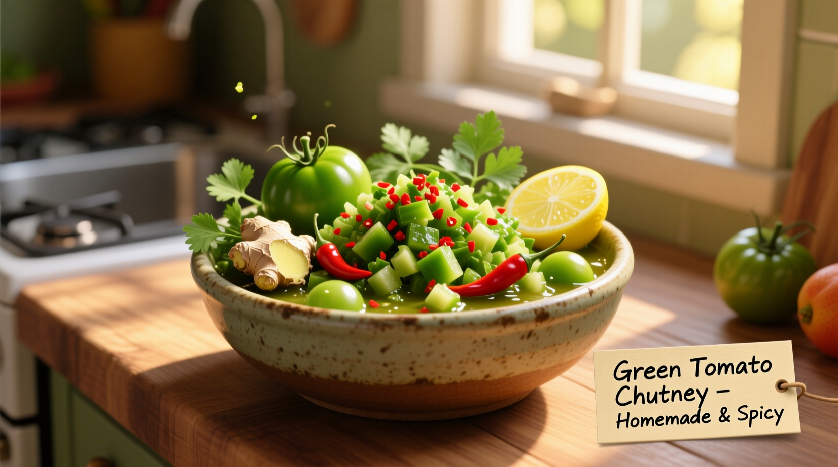 Perfect Green Tomato Chutney Recipe: Preserve Your Harvest Safely