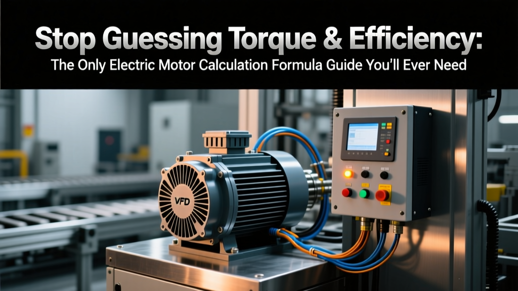 Electric Motor Calculation Formula Guide
