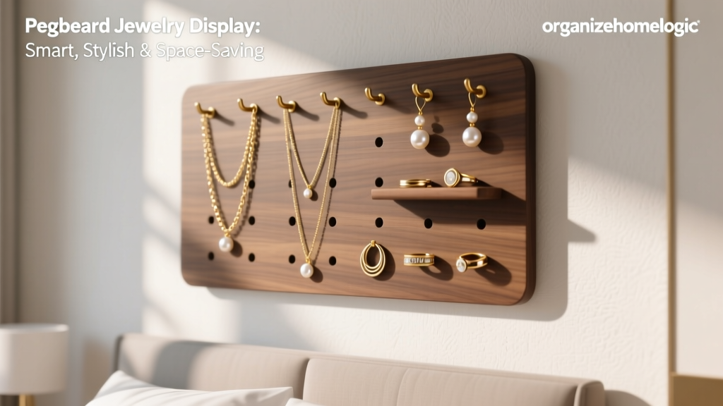 Pegboard Jewelry Display: Smart, Stylish & Space-Saving