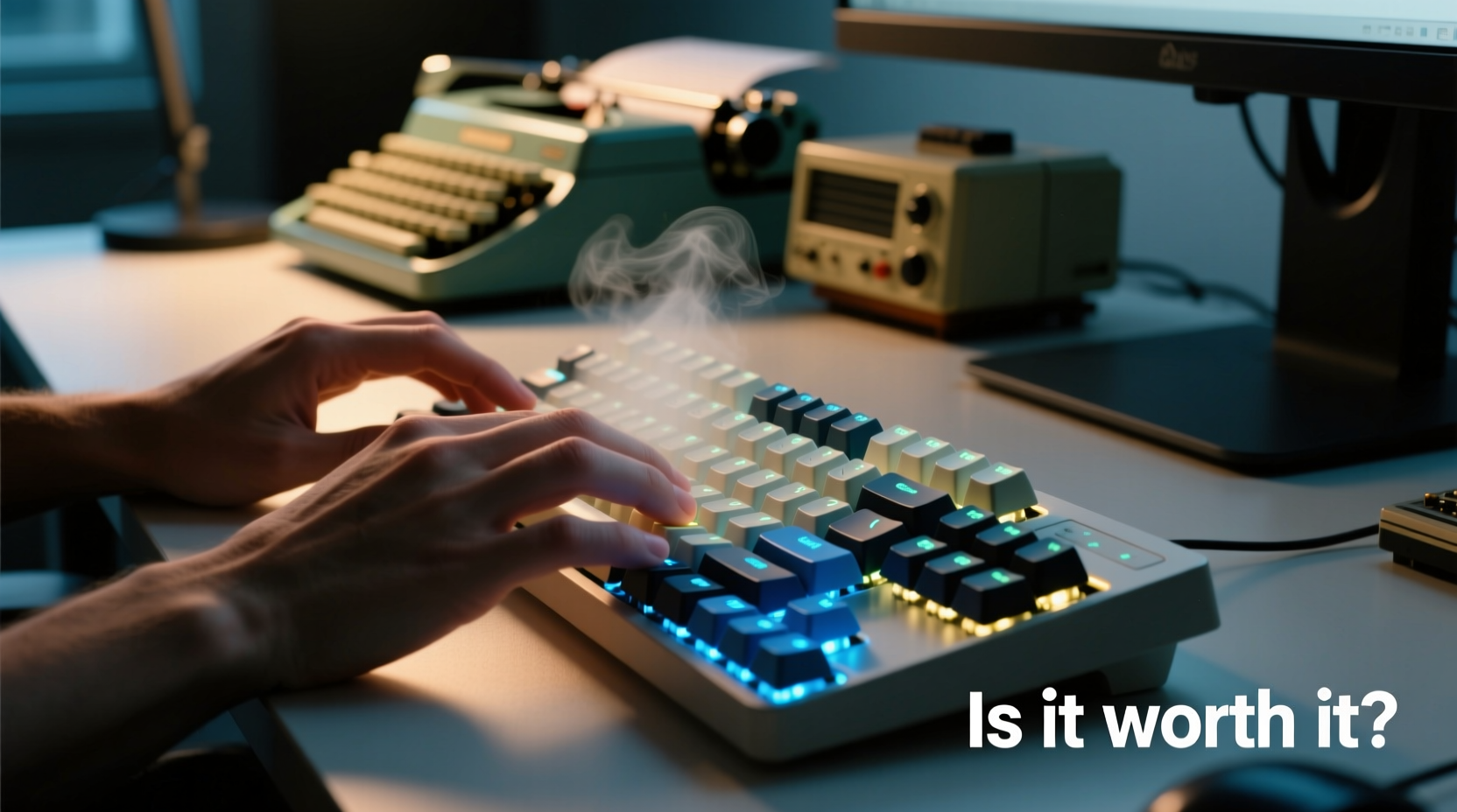 is a mechanical keyboard worth it for typing or just loud nostalgia