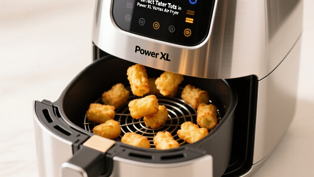 Perfect Tater Tots in Power XL Vortex Air Fryer