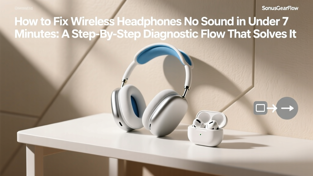 Fix Wireless Headphones No Sound (2026)