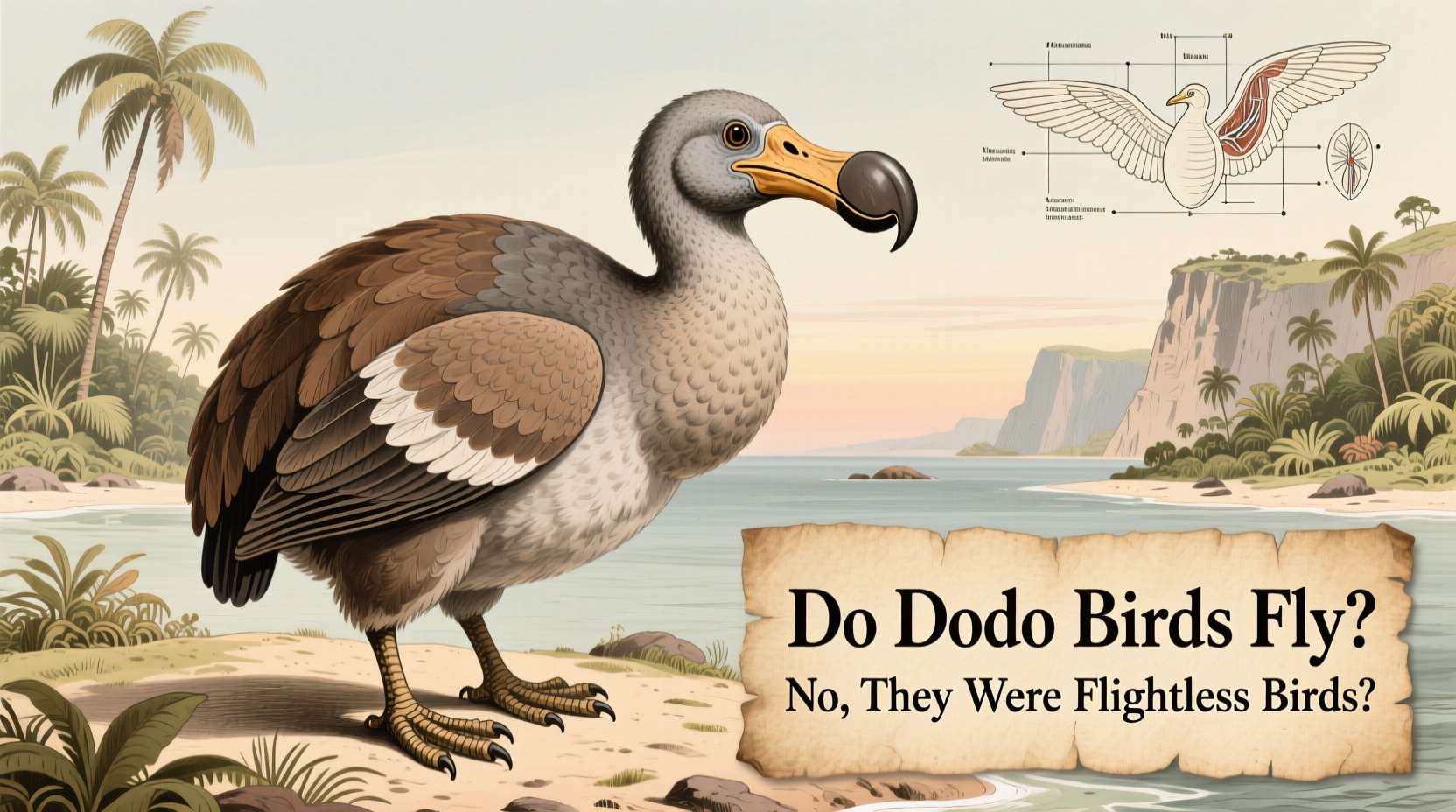 do dodo birds fly