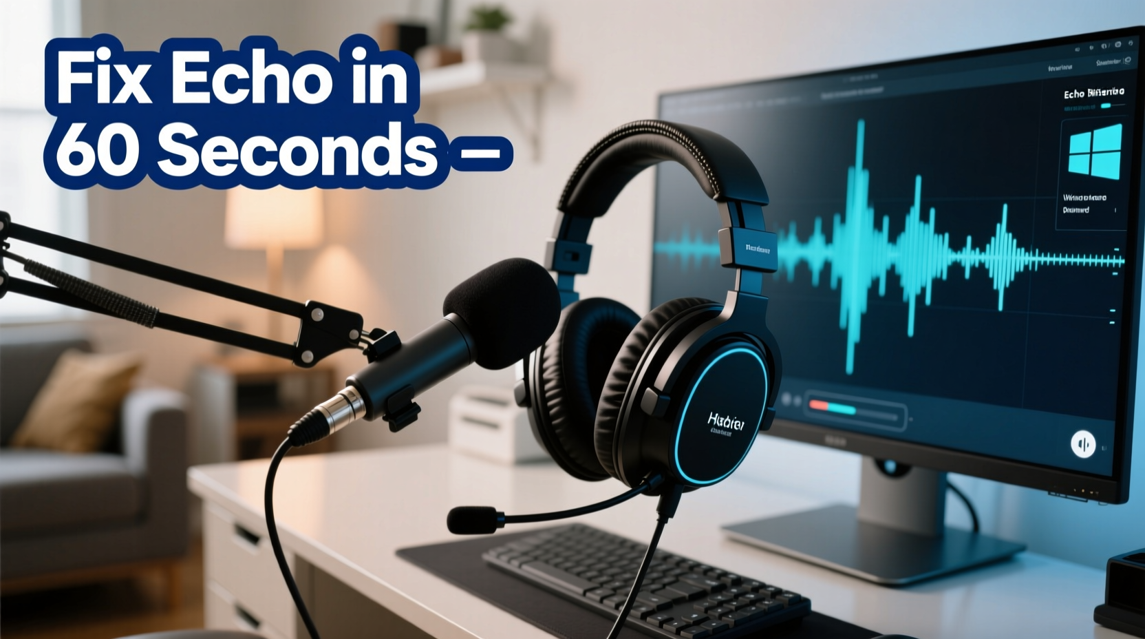 gaming headset mic echo issues and how to eliminate them fast