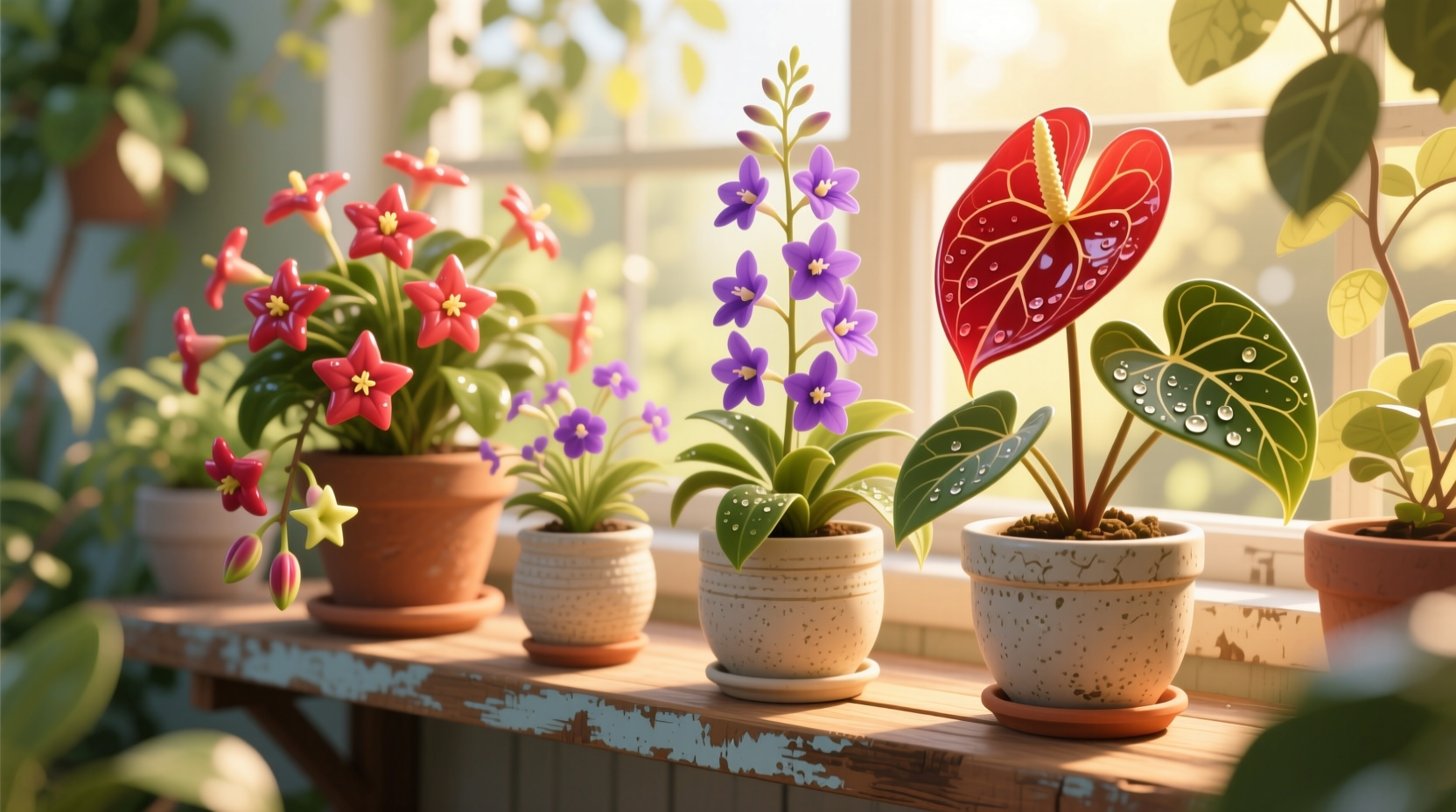 best flowering houseplants