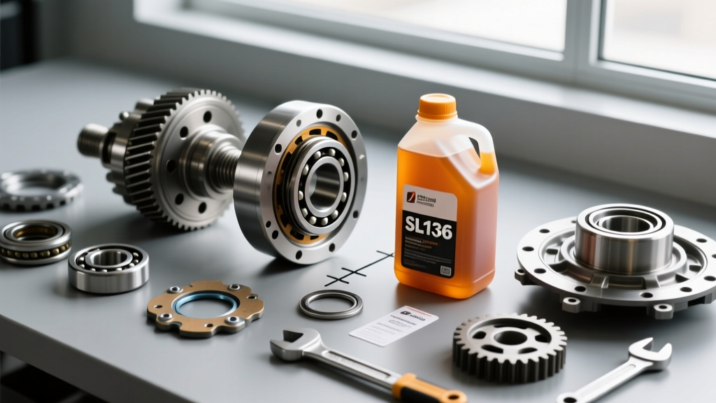 Diff Bearing & Seal Replacement: SL136 Differential Fluid Guide