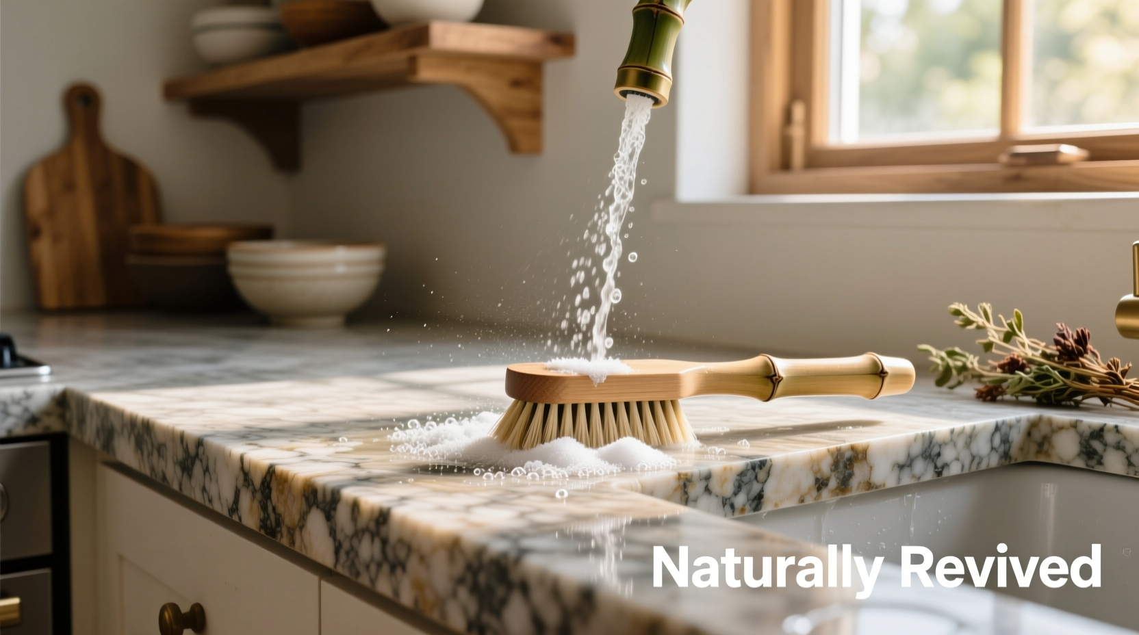 how to revive dull granite countertops naturally without harsh chemicals