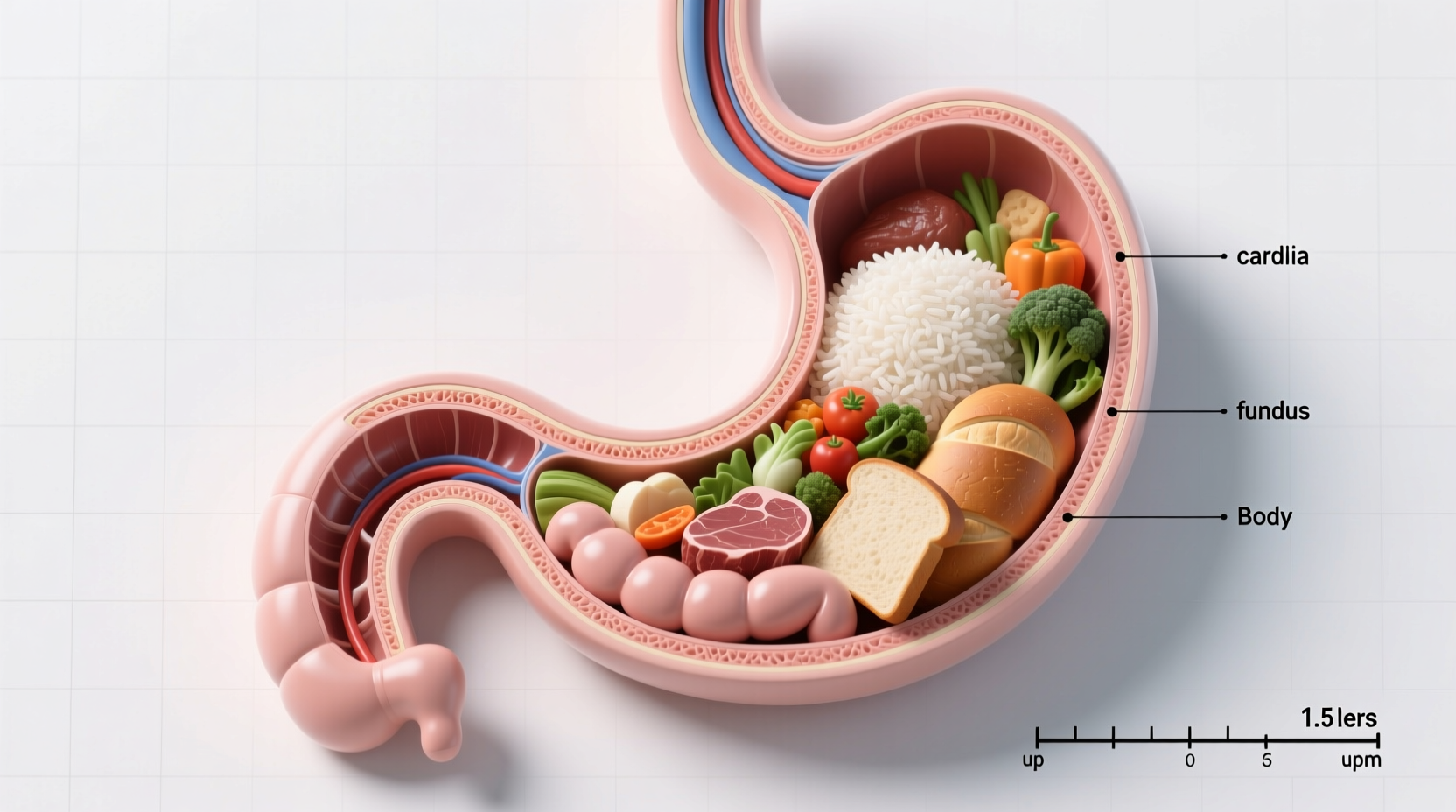 Stomach Capacity Facts: How Much Food Can Your Stomach Hold?