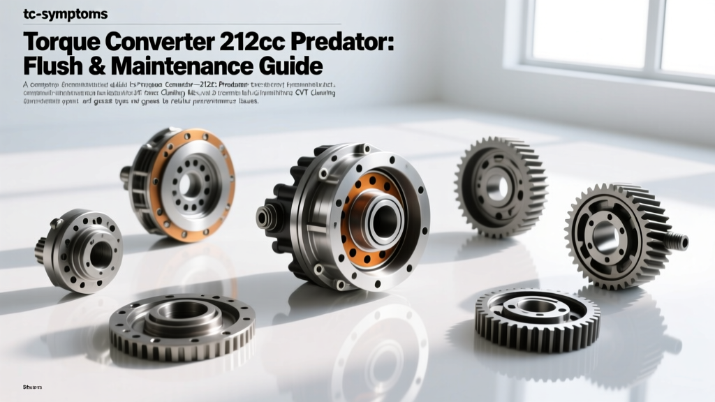Torque Converter 212cc Predator: Flush & Maintenance Guide
