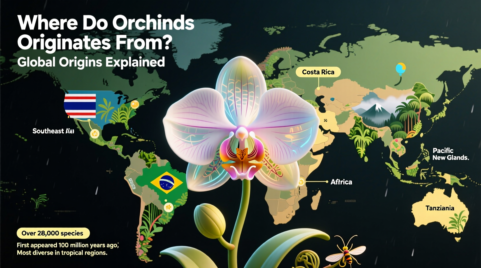7 Orchid Origins Revealed | TheHomeSprouts