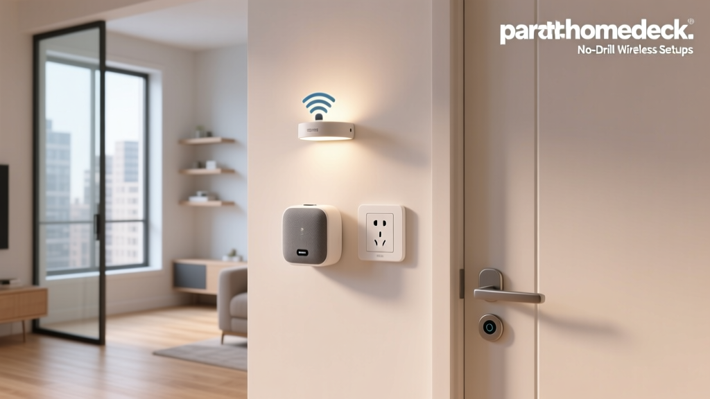 Easy Renter Smart Home Guide: No-Drill Wireless Setups