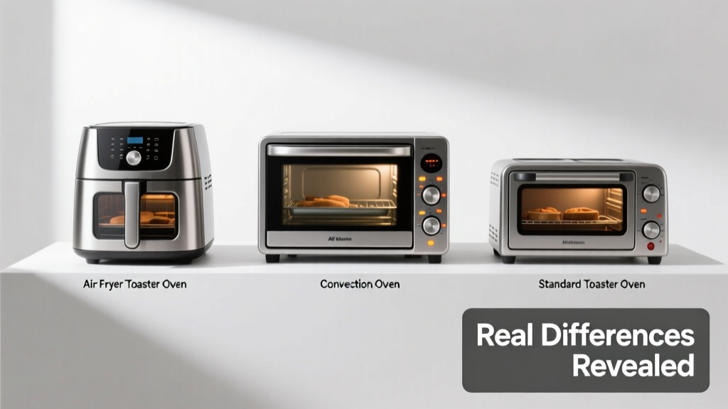 Air Fryer Toaster Oven vs Convection Oven: Key Differences