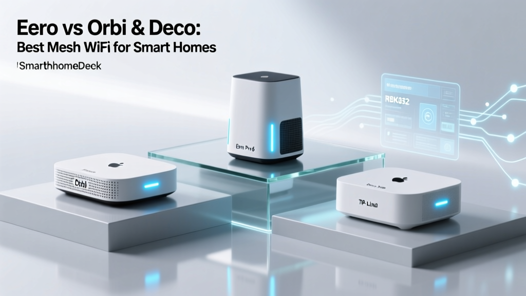 Eero vs Orbi vs Deco: Best Mesh WiFi for Smart Homes