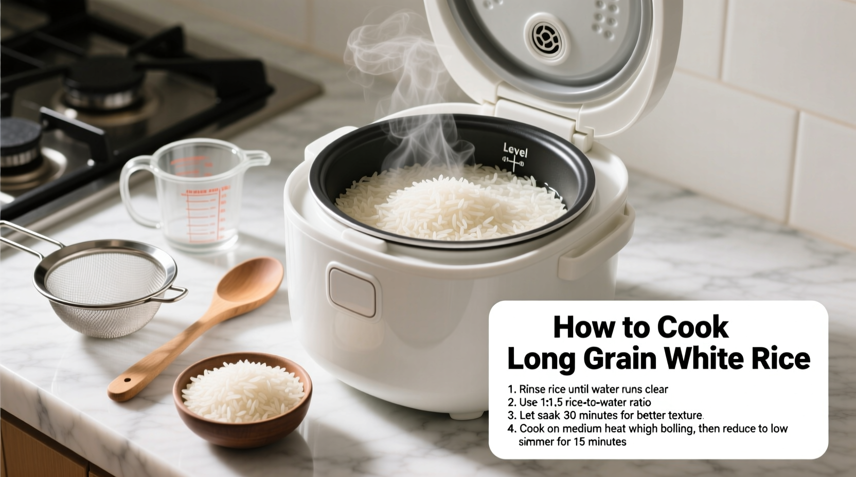 how to cook long grain white rice