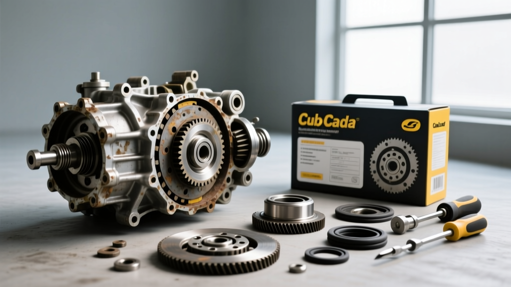 Cub Cadet Hydrostatic Transmission Rebuild Kit vs Repair