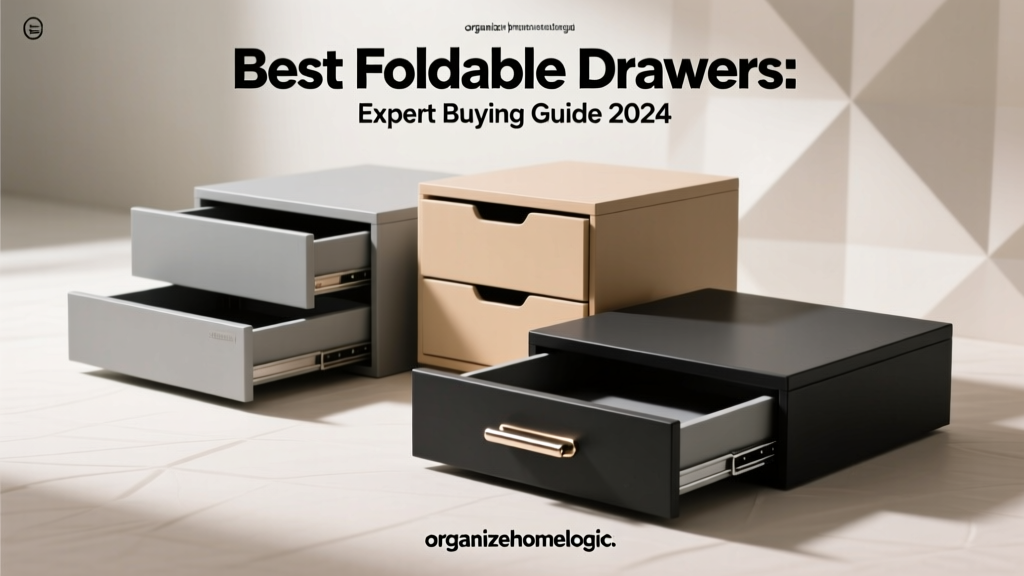 Best Foldable Drawers: Expert Buying Guide 2024