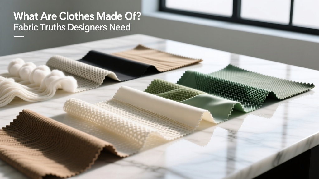 What Are Clothes Made Of? Fabric Truths Designers Need
